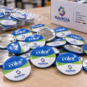 Pin Publicitario Imprenta Gráfica Garcia Lima Perú