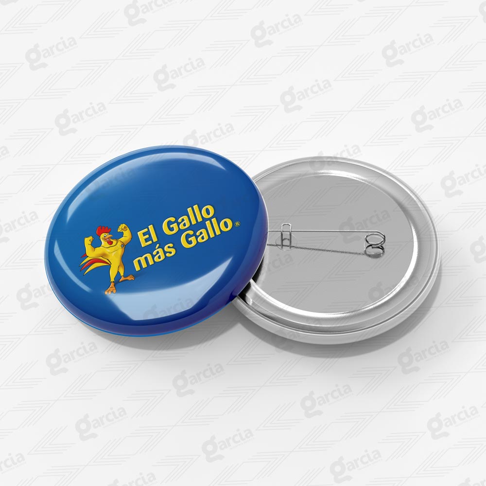 Pin Publicitario Imprenta Gráfica Garcia Lima Perú
