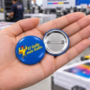 Pin Publicitario Imprenta Gráfica Garcia Lima Perú